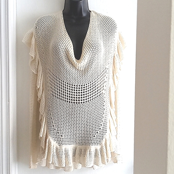 A19 ⭐️ Host Pick ⭐️ x 2  Anthropologie | Angel of the North Crochet Sweater - Picture 11 of 11